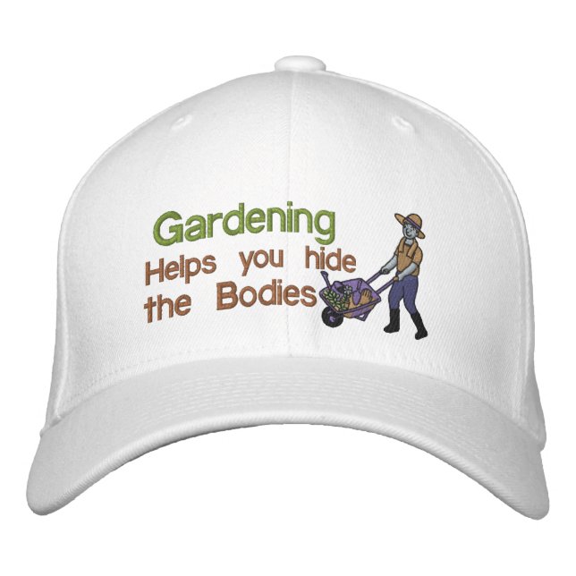 Boné Bordado Ocultar os corpos (Frente)