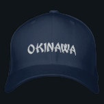 Boné Bordado Okinawa do Japão<br><div class="desc">Okinawa do Japão</div>