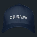 Boné Bordado Okinawa do Japão<br><div class="desc">Okinawa do Japão</div>
