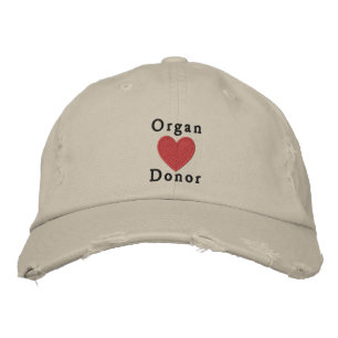 Boné Bordado Organ Donor