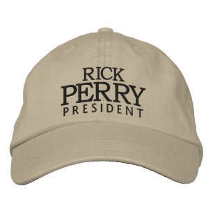 Boné Bordado PERRY para o Presidente 2012