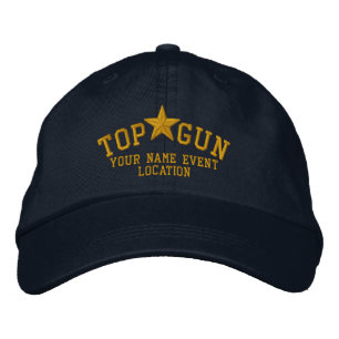 Boné Bordado personalizado da estrela de Top Gun