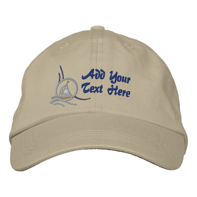 Boné Bordado Personalizado para Embroborismo Náutico pa (Frente)