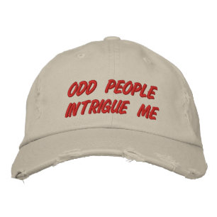 Boné Bordado Pessoas ODD