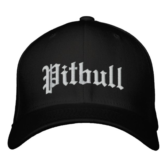 Boné Bordado pitbull cap exclusive (Frente)