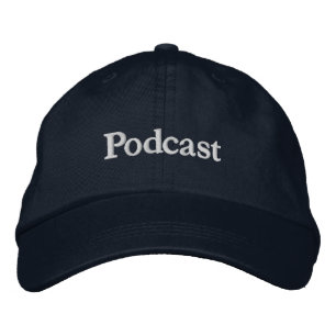 Boné Bordado Podcast (chapéu)