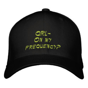 Boné Bordado Rádio Amador QRL Hat