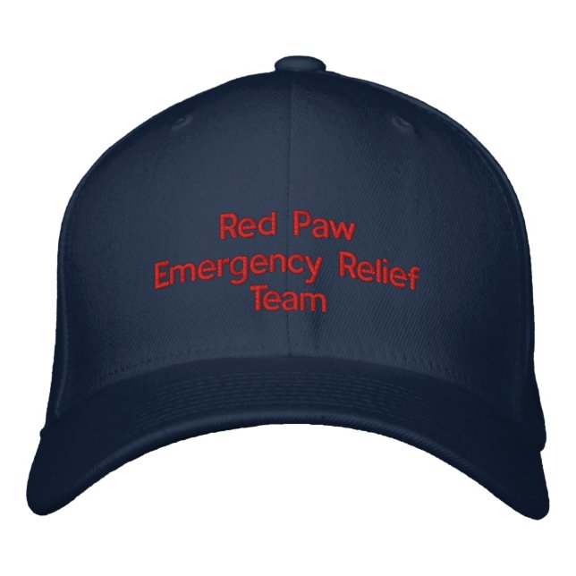 Boné Bordado Red Paw Response Hat (Frente)