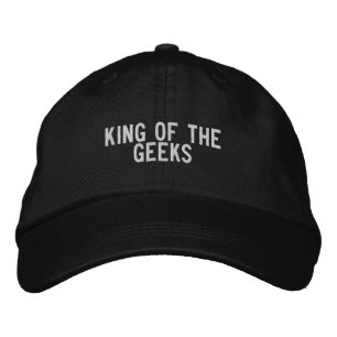 Boné Bordado Rei dos geeks