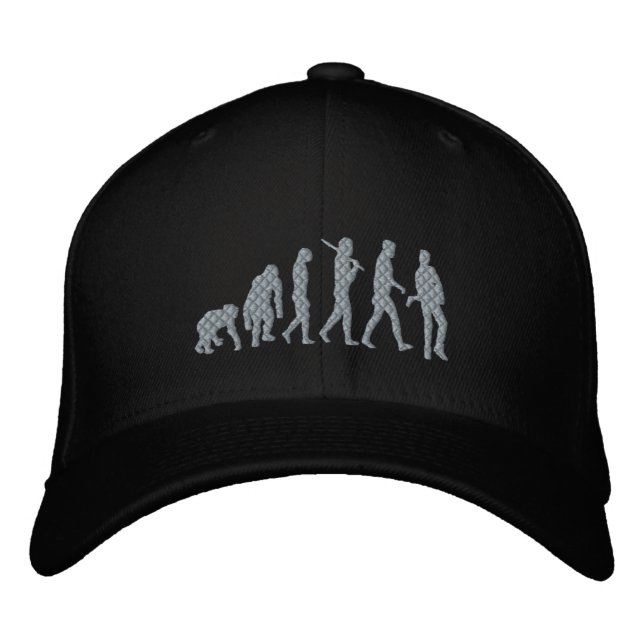Boné Bordado Rockstar Evolution Musical Evolution Rock Music (Frente)