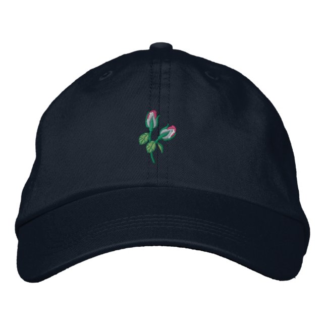 Boné Bordado Rosebuds (Frente)
