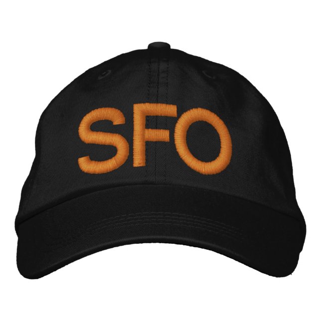 Boné Bordado San Francisco SFO Hat (Frente)