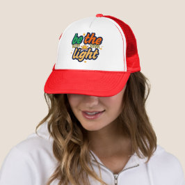 Boné Bordado Seja A Luz