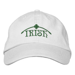 Boné Bordado Shamrock irlandês