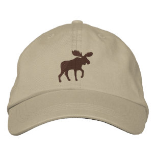 Boné Bordado Silhueta Walking Moose Selvagem
