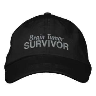 Boné Bordado Sobrevivência do Tumor Cerebral