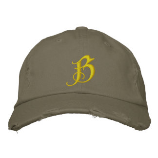 Boné Bordado Softball de espinho negro