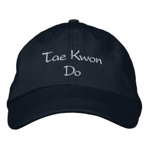 Boné Bordado Tae Kwon Do Hat