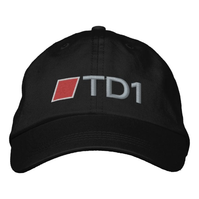 Boné Bordado TD1 Hat ajustável (Frente)