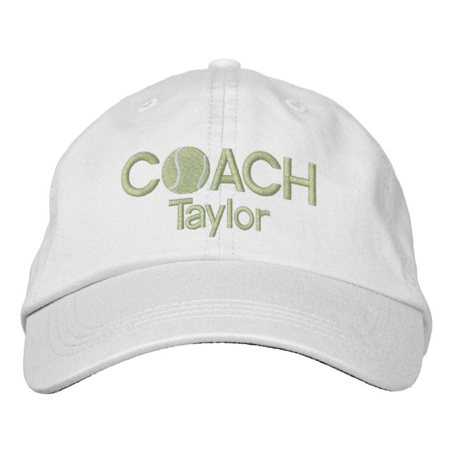 Boné Bordado Tênis Coach Personalizado (Frente)