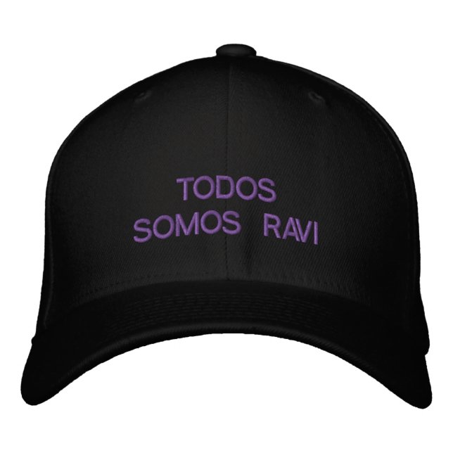 Boné Bordado Todos Somos Ravi (Frente)