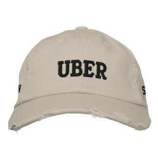Boné bordado Uber de Steven