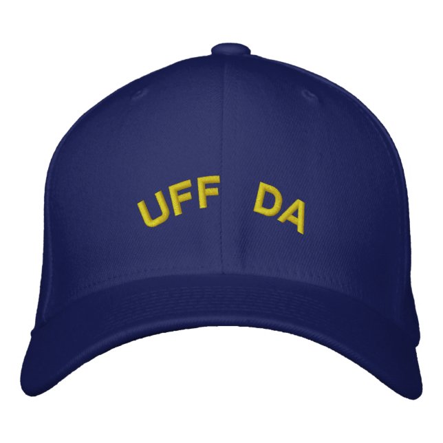 Boné Bordado Uff Da Embroiderado Hat (Frente)