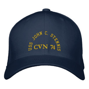 BONÉ BORDADO USS JOHN C. STENNIS, CVN 74,