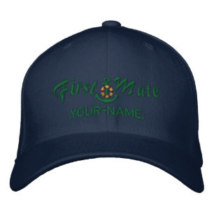 Boné Bordado Verde personalizado da âncora do Lifesaver do