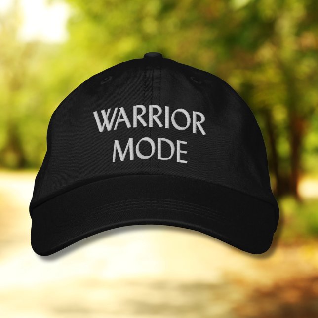 Boné Bordado Warrior Mode Clássico (Criador carregado)