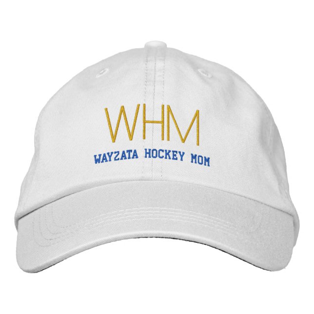 Boné Bordado Wayzata Hockey MOM (Frente)