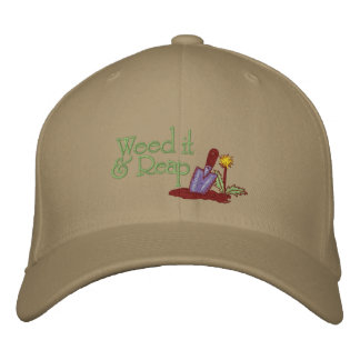 Boné Bordado Weed It