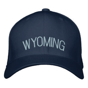 Boné Bordado Wyoming bordou o chapéu