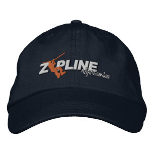 Boné Bordado Zipline Nirvana bordou o chapéu