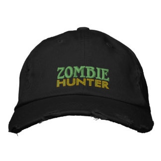 Boné Bordado Zombie Hunter