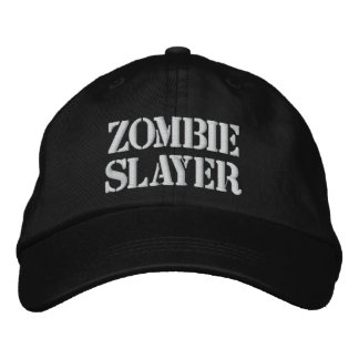 Boné Bordado Zombie Slayer Hat
