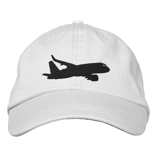 Boné Bordados Voadores de Jato Silhouette Airliner (Frente)