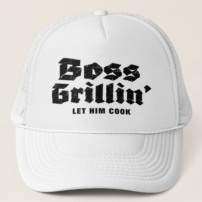 Boné Boss Grillin' Trucker Hat (Frente)