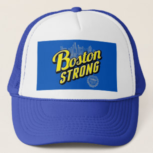 Boné Boston City Strong Lembra de Azul
