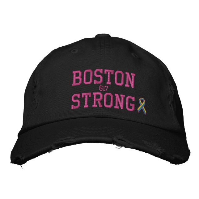 Boné Boston Strong Ribbon Edition (Frente)