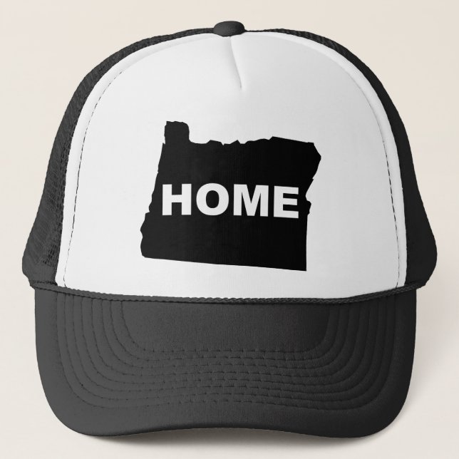 Boné Botão de Distintivo de Oregon Longe de Casa (Frente)