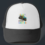 Boné Boys Happy Easter Monster Truck Easter Eggs Toddle<br><div class="desc">Boys Happy Easter Monster Truck Easter Eggs Toddler Kids T-Shirt_1</div>