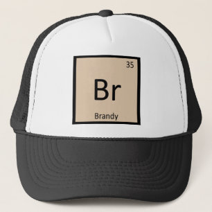 Boné Br - Conhaque Química Tabela Periódica Símbolo