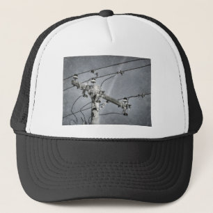 Boné Braço cruzado do polo de energia