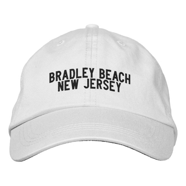 Boné BRADLEY BEACH Nova Jersey Chapéu (Frente)