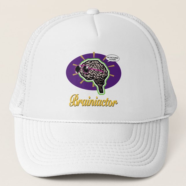 Boné Brainiator Purple Oval (Frente)