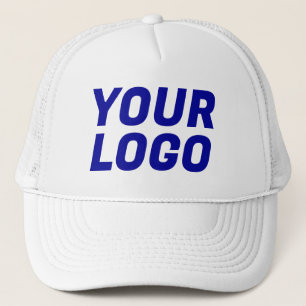 Boné Branco & Azul PERSONALIZADO