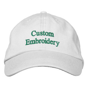 Boné Branco Bordado Personalizado