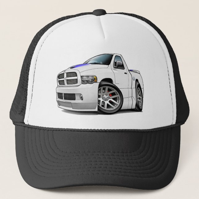 Boné Branco da ram de Dodge SRT10 (Frente)