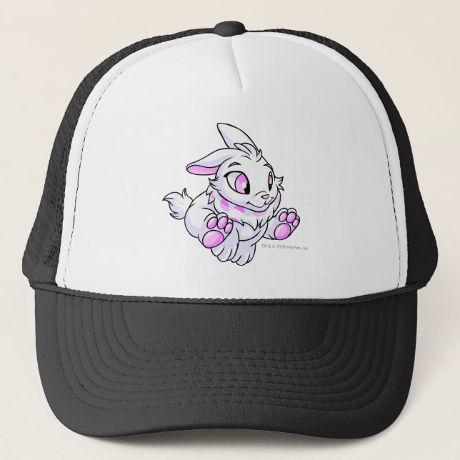 Boné Branco de Cybunny (Frente)